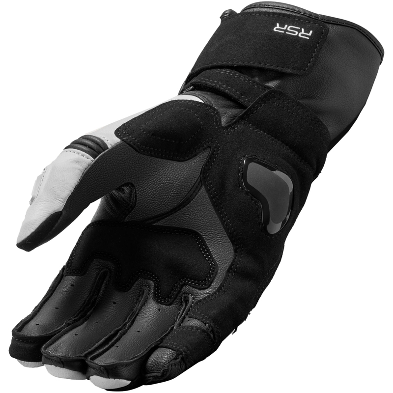 Revit RSR 5 Motorradhandschuhe schwarz-weiß