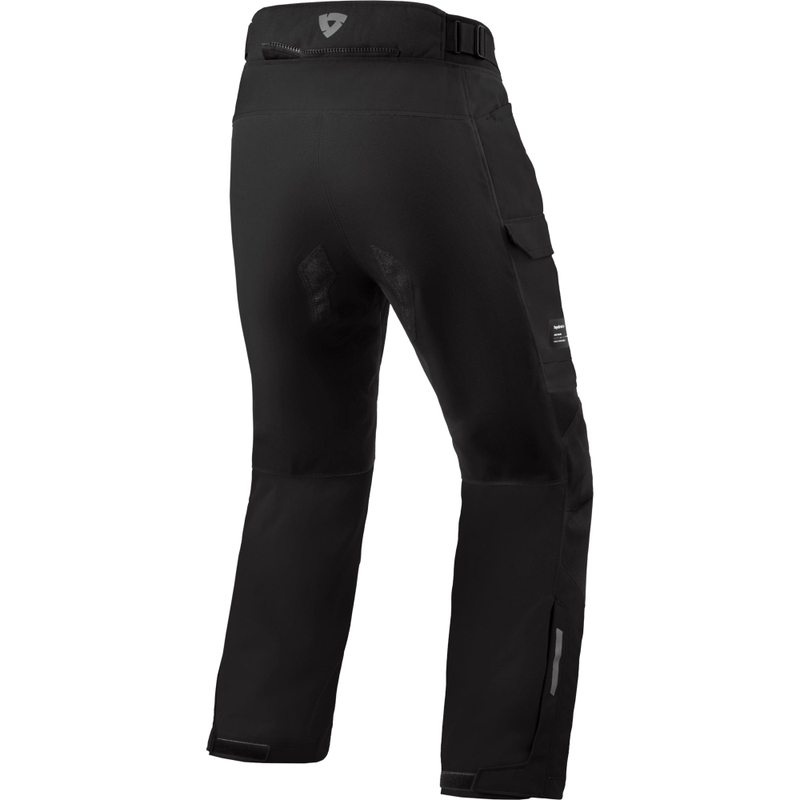 Revit Convergent H2O Kurze Motorradhose Schwarz