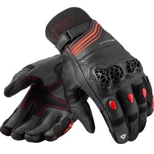 Revit Positron Motorradhandschuhe schwarz-rot
