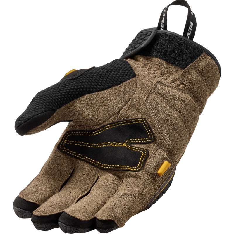 Revit Mangrove 2 Motorradhandschuhe Schwarz-Senfgelb
