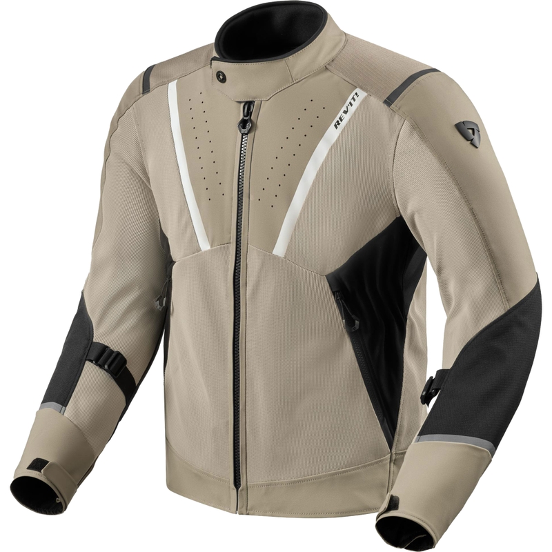 Revit Airwave 4 Motorradjacke, sand-schwarz