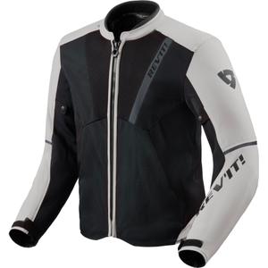 Revit GT-R 4 Air Motorradjacke Silber-Schwarz