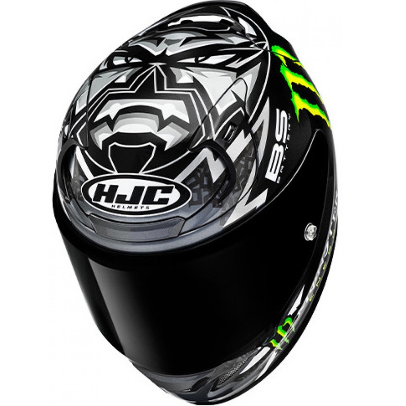 HJC RPHA 12 Quartararo Replica BL MC5 Integralhelm, Schwarz