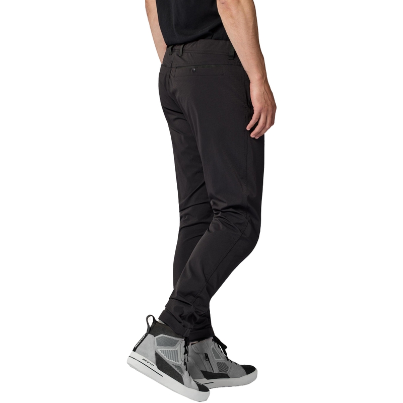 Revit Chino Terry Skinny Classic Motorradhose Schwarz