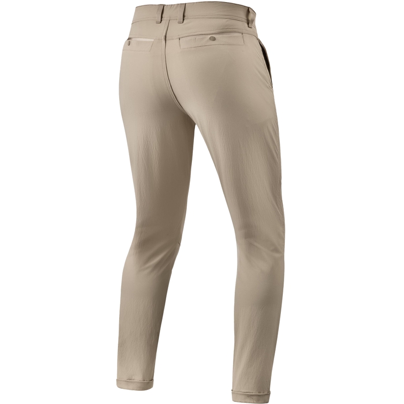 Revit Chino Terry Skinny Extra Cropped Motorcycle Pants Sand