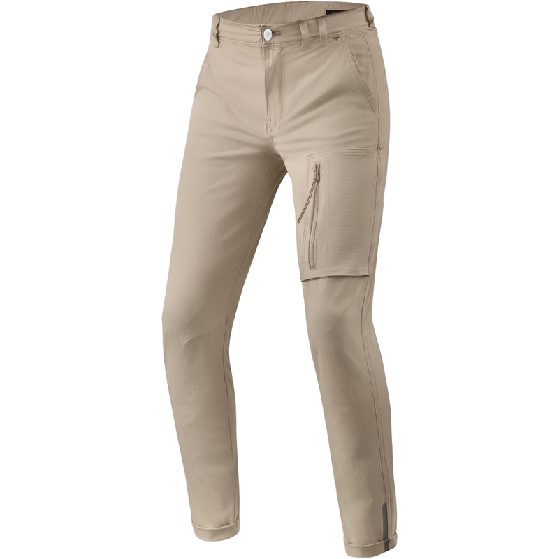 Revit Chino Terry Skinny Motorradhose Sand