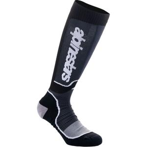 Socken Alpinestars MX Plus Kinder Schwarz-Weiß