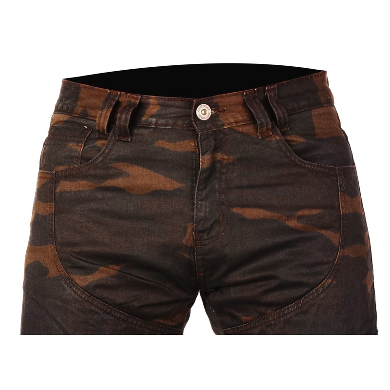 Ayrton Camino Motorradjeans braun camo Ausverkauf