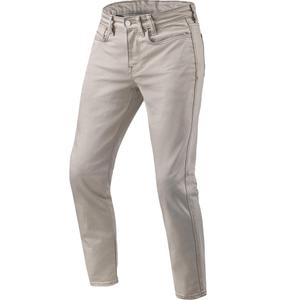 Revit Jamison Slim Extra Cropped Motorcycle Jeans Sand
