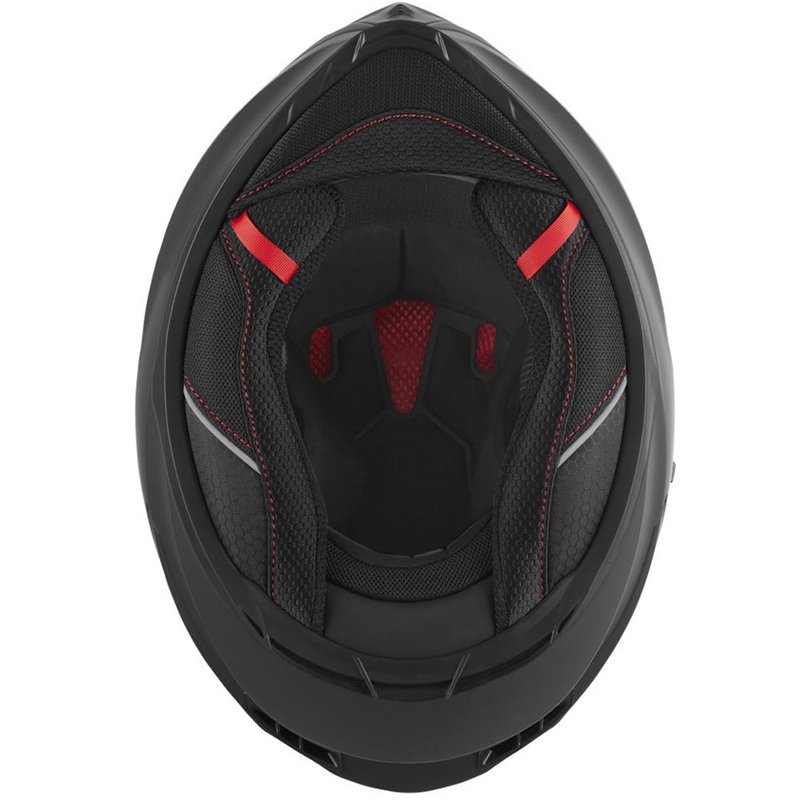 Integralhelm NOX N402, mattschwarz
