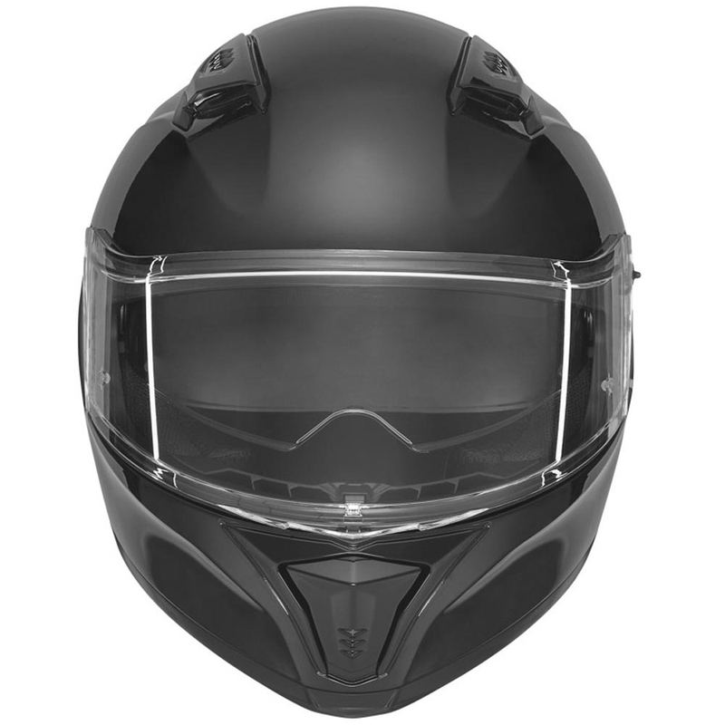 NOX N402 Integralhelm für Motorräder, schwarz