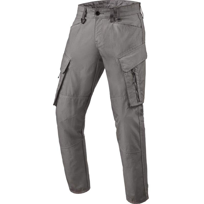 Revit Cargo Tristan Tapered Extra Cropped Motorradhose Grau