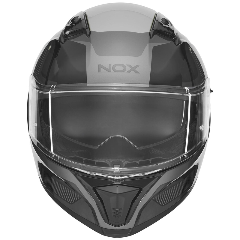 Integralhelm NOX N402 Mentor schwarz-silber