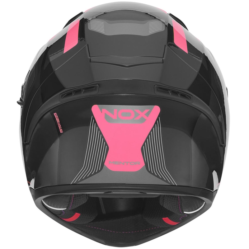 Integralhelm NOX N402 Mentor schwarz-pink