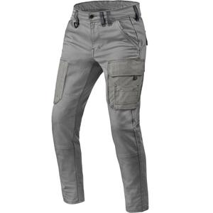 Revit Cargo Brant Slim Motorradjeans Grau