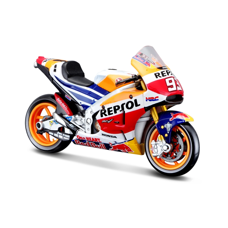 Modell des Maisto Honda Repsol RC213V Motorrads
