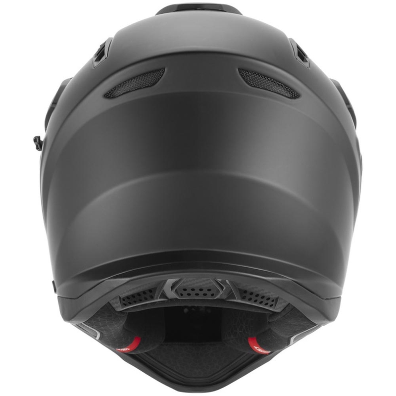 Enduro-Motorradhelm NOX N350, mattschwarz