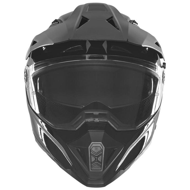 Enduro-Motorradhelm NOX N350 schwarz