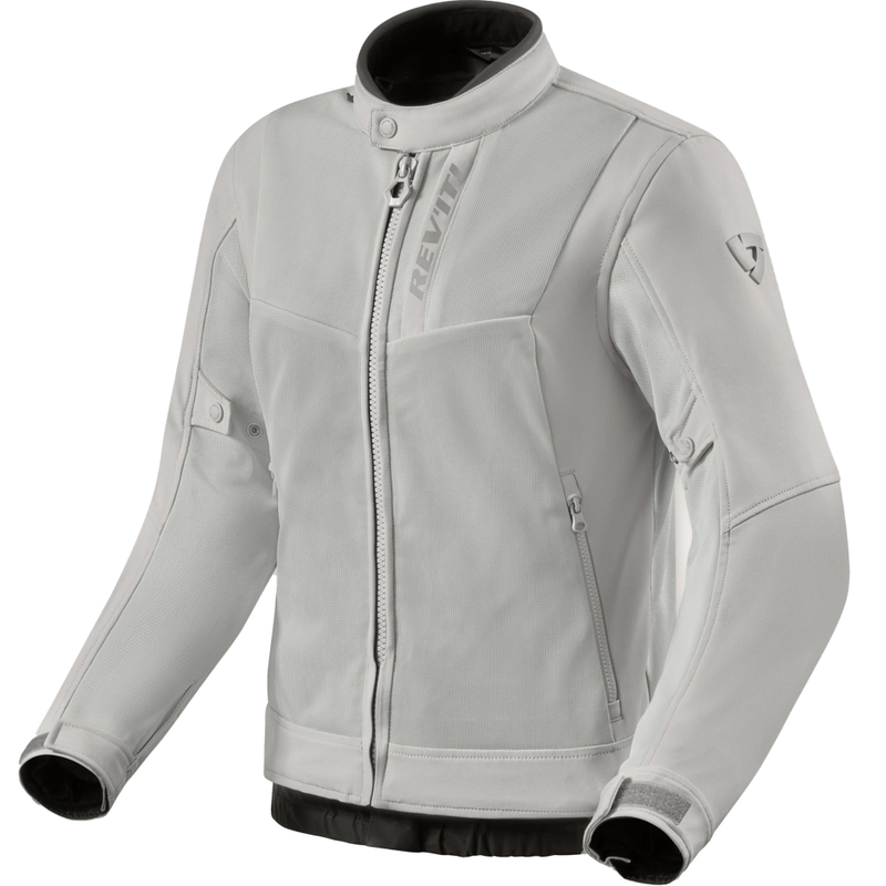 Revit Highcrest Damen-Motorradjacke Silber
