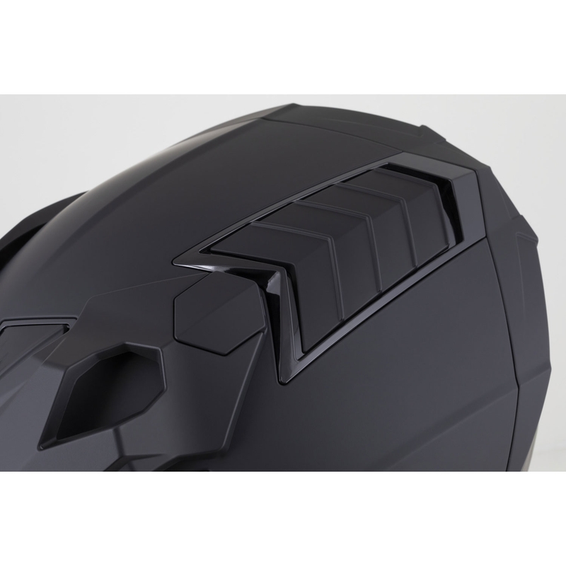 Enduro-Motorradhelm ZED XD1, matt schwarz-fluoreszierend gelb