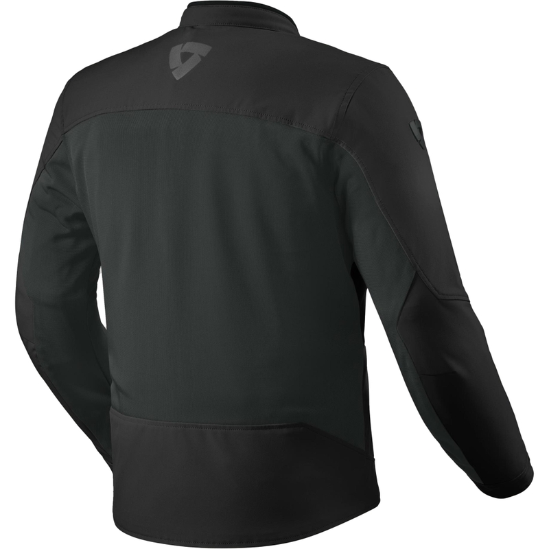 Revit Highcrest Motorradjacke Schwarz