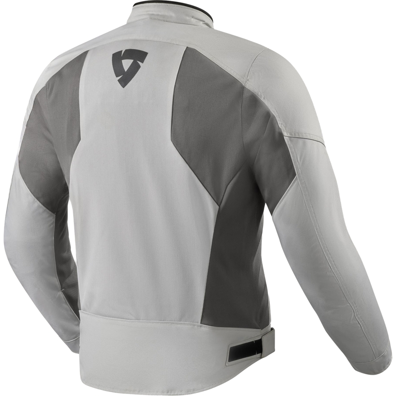 Revit Torque 3 H2O Motorradjacke hellgrau-rot