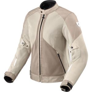 Revit Torque 3 H2O Damen-Motorradjacke, sandweiß