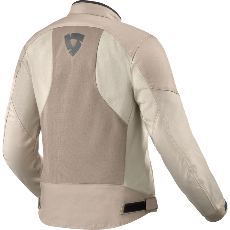 Revit Torque 3 H2O Damen-Motorradjacke, sandweiß