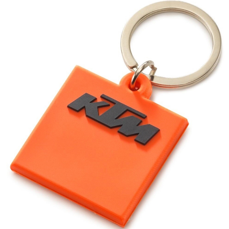 KTM Gummi-Schlüsselanhänger Orange