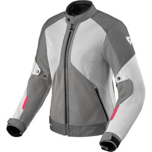 Revit Torque 3 H2O Damen-Motorradjacke grau-rosa