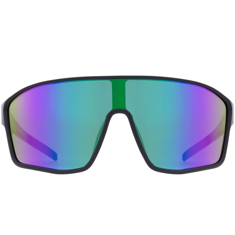 Red Bull Spect Daft Sonnenbrille, schwarz mit violetten Gläsern