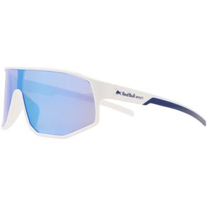 Red Bull Spect Dash Sonnenbrille, weiß mit blauen Gläsern