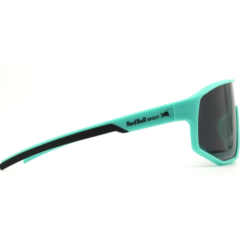 Red Bull Spect Dash Sonnenbrille, türkis mit Rauchglas