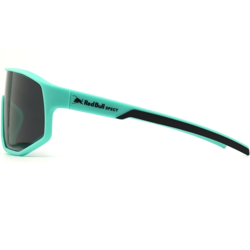 Red Bull Spect Dash Sonnenbrille, türkis mit Rauchglas