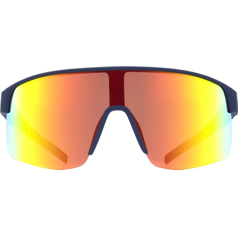 Red Bull Spect Dakota Sonnenbrille, blau mit orangefarbenen Gläsern