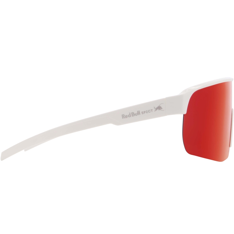 Red Bull Spect Dakota Sonnenbrille, weiß mit blau-roten Gläsern