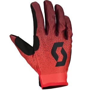 SCOTT 350 DIRT EVO Motocross-Handschuhe rot-schwarz