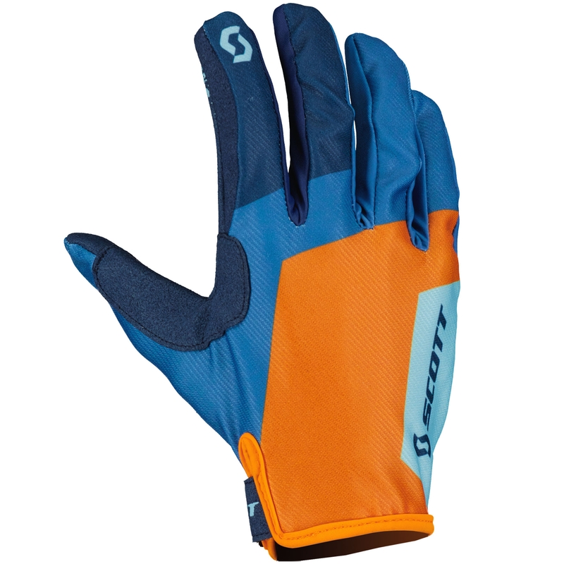 SCOTT 350 FURY EVO Kinder-Motocrosshandschuhe Blau-Orange