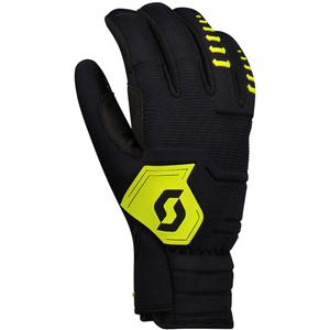 SCOTT Ridgeline Motorradhandschuhe Schwarz-Limettengrün