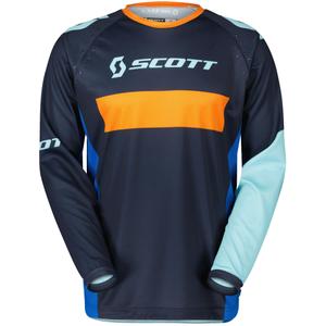Motocross-Trikot SCOTT 350 RACE EVO blau-orange