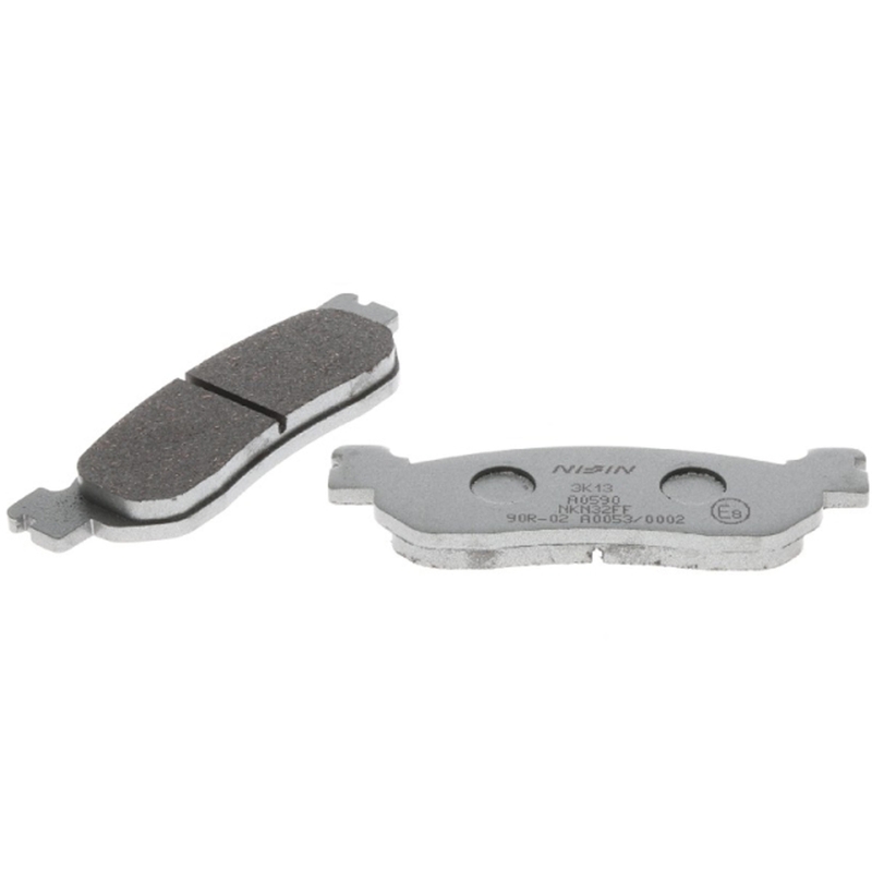 NISSIN Bremsbeläge, halbmetallische Mischung, 100 x 31 x 9 mm, 2 Stück