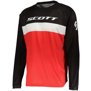 SCOTT 350 SWAP EVO Motocross-Trikot rot-schwarz