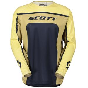 Motocross-Trikot SCOTT 350 TRACK EVO beige-blau
