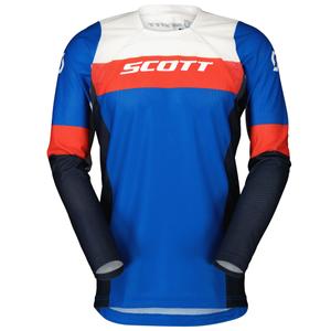 Motocross-Trikot SCOTT 450 ANGLED LIGHT blau-rot