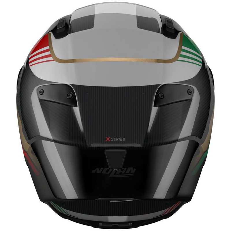 Integralhelm Nolan X-804 RS Ultra Carbon Piega glänzend schwarz-gold-rot-grün