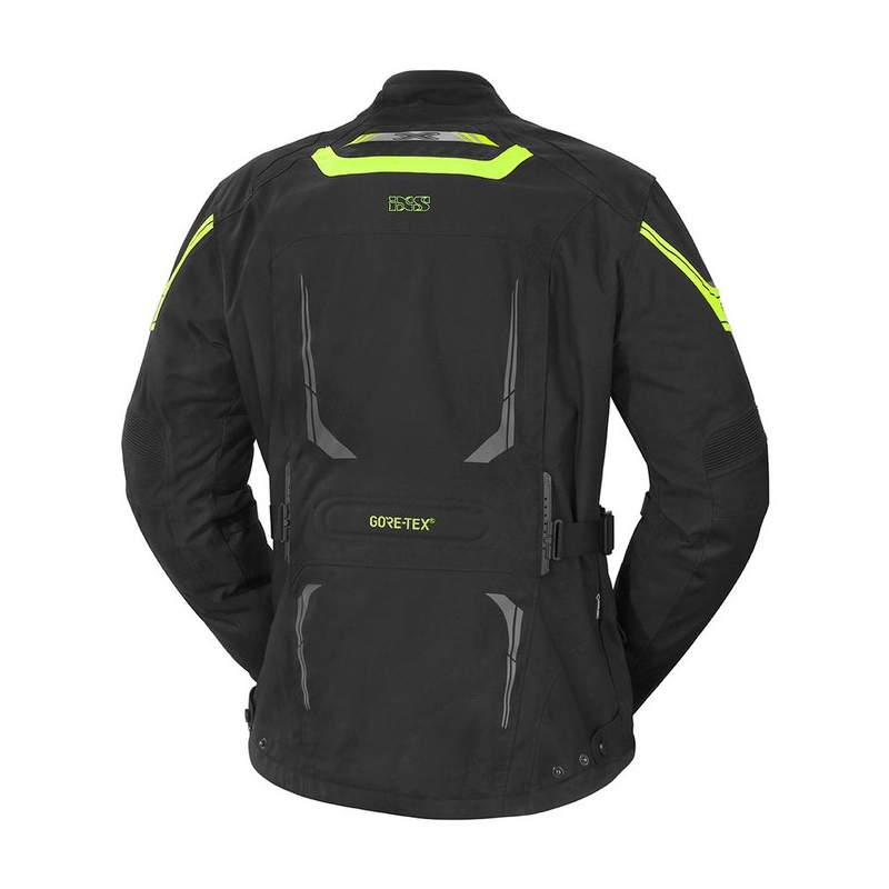 iXS Montgomery schwarz-fluorgelbe Motorradjacke