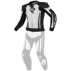 Men's Street Racer Fasttrack Jacket Schwarz-Weiß Ausverkauf