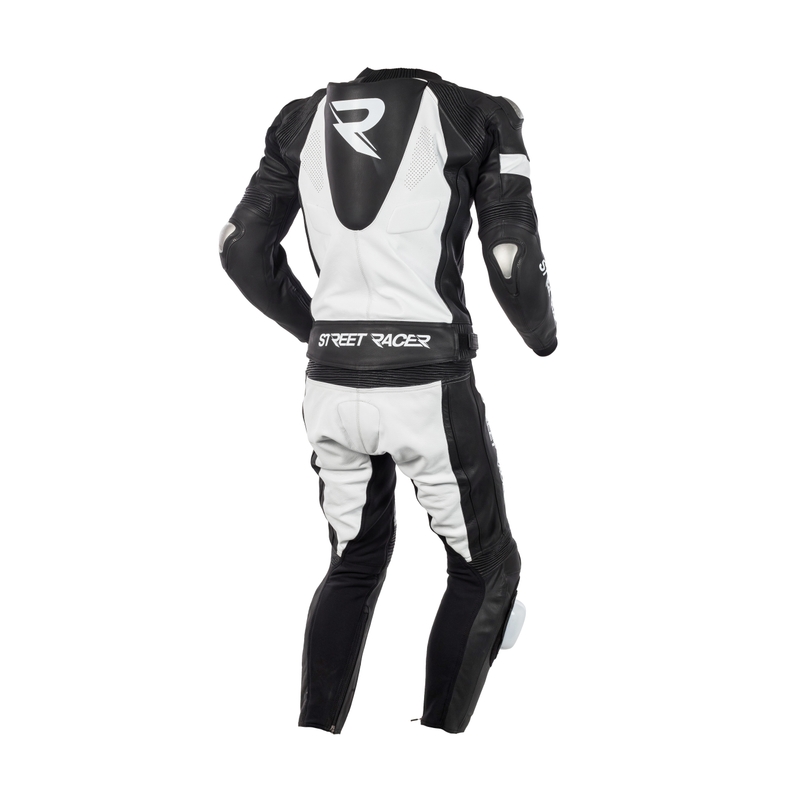 Men's Street Racer Fasttrack Pants Schwarz und Weiß Ausverkauf