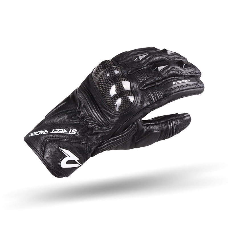 Street Racer XTR Motorradhandschuhe Schwarz Sale Ausverkauf