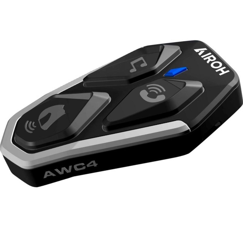 Bluetooth-Motorrad-Intercom Airoh AWC4 schwarz
